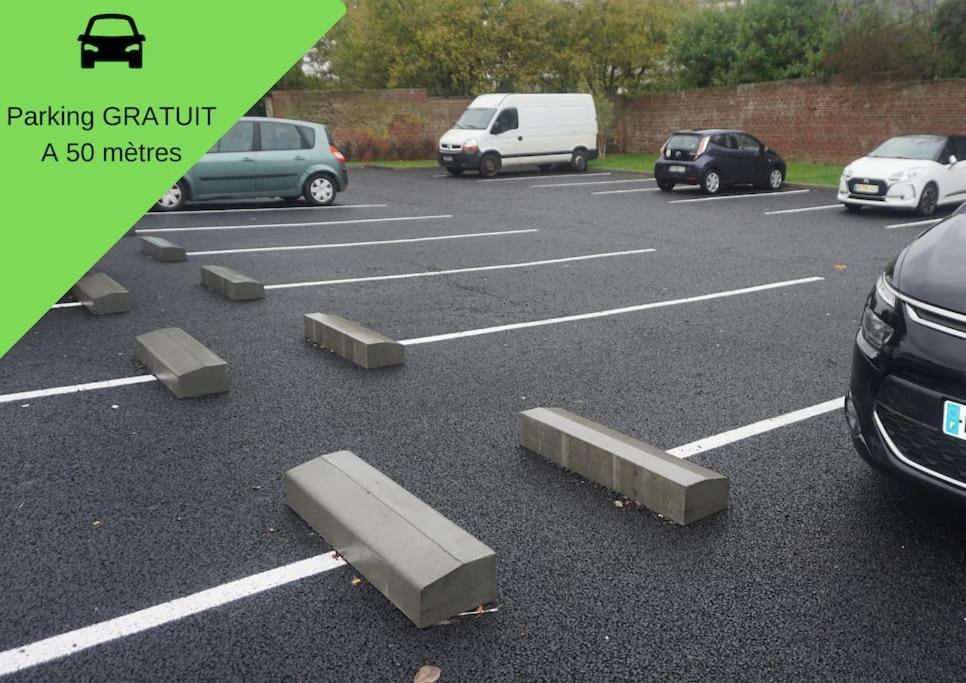 Super Studio Tout Equipe Wifi 2Pers Saint-Quentin  Exteriör bild