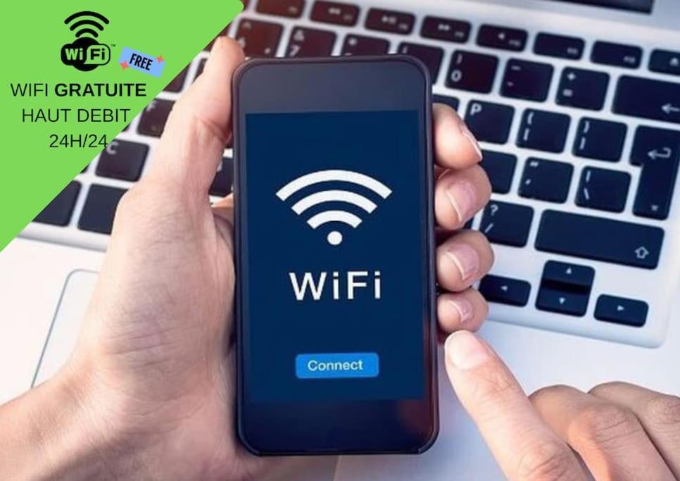 Super Studio Tout Equipe Wifi 2Pers Saint-Quentin  Exteriör bild